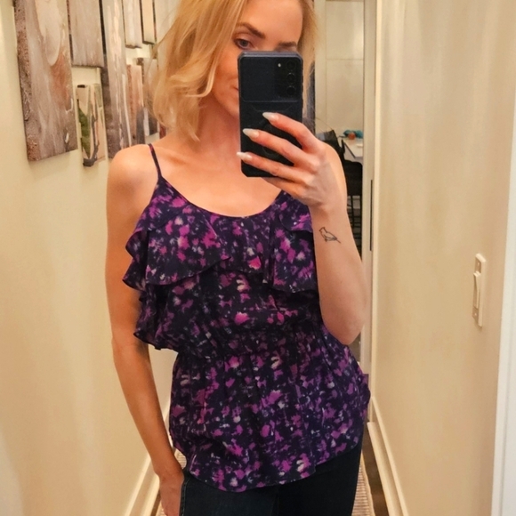 Rebecca Taylor Tops - NWT Rebecca Taylor 100% Silk Floral Top - Size 4